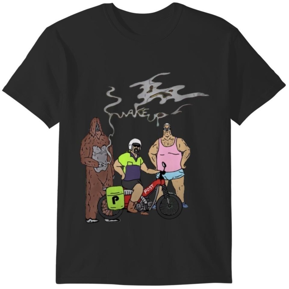Sassy Lez Mike Nolan Wake Up The Big Lez Show Tshirts